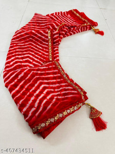 SILK VISTA Printed Daily Wear Georgette Saree