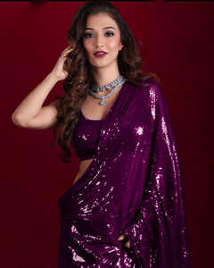 Hemlata Embroidered Bollywood Georgette Saree