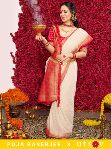 Divastri Woven Banarasi Georgette Saree