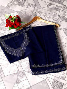 Banarasi wala Dyed, Embellished Bollywood Georgette Saree
