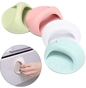 perlman Self Adhesive Peel and Stick Plastic Handles Pull knob (Pack of 4) Pull knob for sliding doors Tenor Saxophone