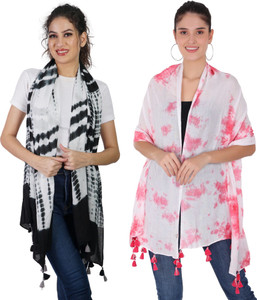 Palatt Printed Viscose Women Scarf, Stole, Fancy Scarf