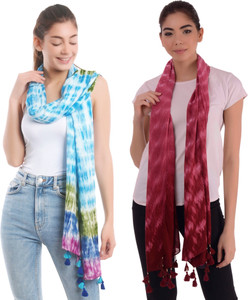 Palatt Printed Viscose Girls Scarf, Stole