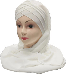 Tijarat Solid Georgette Women Fancy Scarf