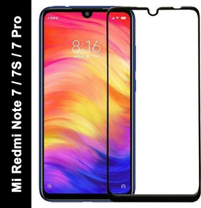 EASYBIZZ Edge To Edge Tempered Glass for Mi Redmi Note 7, Mi Redmi Note 7 Pro, Mi Redmi Note 7S