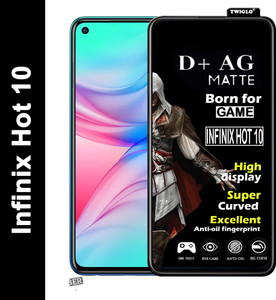 TWIGLO Edge To Edge Tempered Glass for INFINIX HOT 10