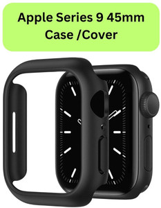iWishKart Edge To Edge Screen Guard for Apple Series 9 45mm, Apple Series 8 45mm, Apple Series 7 45 mm, Smart Watch & Tempered Glass NOT included | Bumper Case Cover WITHOUT SCREEN GLASS | For Men and Women