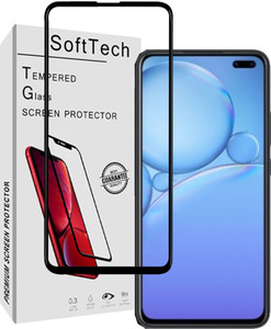 SoftTech Edge To Edge Tempered Glass for Vivo V19