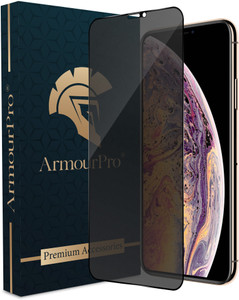 ArmourPro Edge To Edge Tempered Glass for Apple iPhone XS Max, Apple iPhone 11 Pro Max, Privacy Anti Spy Glass with Matte Finish