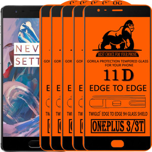 TWIGLO Edge To Edge Tempered Glass for OnePlus 3T