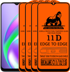 CYOR Edge To Edge Tempered Glass for REALME C12