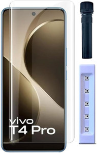 NSTAR Edge To Edge Tempered Glass for vivo T4 Pro 5G, (UV)