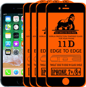TWIGLO Edge To Edge Tempered Glass for Apple iPhone 7 Plus