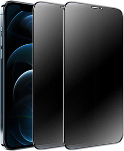Maxpro Edge To Edge Tempered Glass for Apple iPhone 12 Pro Max Matte Privacy Screen Protector
