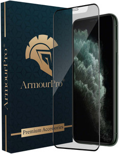 ArmourPro Edge To Edge Tempered Glass for iPhone 11 Pro Max, Apple iPhone XS Max, Matte Protection