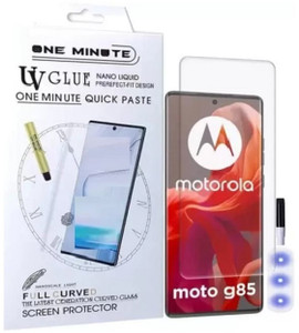 AKSHUD Edge To Edge Tempered Glass for MOTOROLA g85 5G, motorola