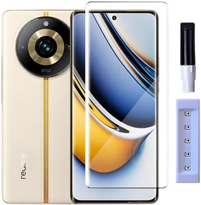 YOUTH MOBI Edge To Edge Tempered Glass for Realme 11 Pro 5G, Realme 11 Pro, Realme 11 Pro Plus 5G, Realme 11 Pro+, Realme 11 Pro + 5G, UV Glue Screenguard