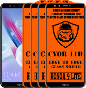 CYOR Edge To Edge Tempered Glass for Honor 9 Lite