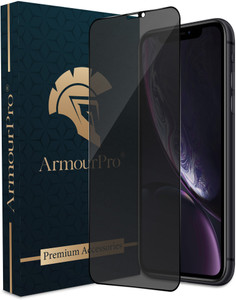 ArmourPro Edge To Edge Tempered Glass for Apple iPhone XR, Apple iPhone 11, Privacy Anti Spy Glass with Matte Finish