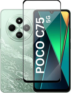 Flipkart SmartBuy Edge To Edge Tempered Glass for REDMI A4 5G, POCO C75 5G