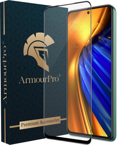 ArmourPro Edge To Edge Tempered Glass for Poco F4 5G, Poco X3, Poco M2 Pro, Poco X3 Pro, Poco X4 Pro 5G