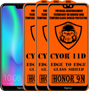 CYOR Edge To Edge Tempered Glass for Honor 9N