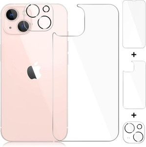 CASELIA Front and Back Tempered Glass for Apple iPhone 13