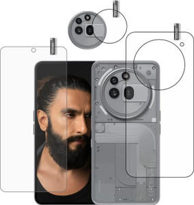 GARUDA GLASS Front and Back Tempered Glass for Nothing phone 3a Pro with camera lens