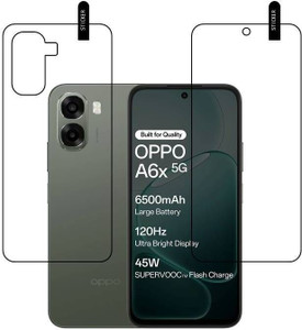 SALASAR GLASS Front and Back Tempered Glass for Oppo A6x 5G ,oppo a6x 5g