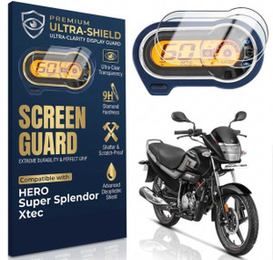 GLAMEECH Screen Guard for Hero Super Splendor Xtec Digital Speed Meter ...