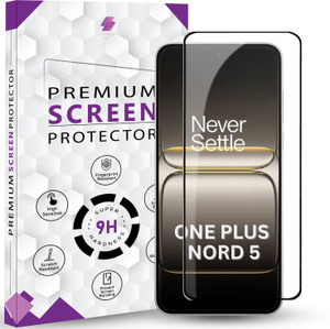 Mobilebies Tempered Glass Guard for Oneplus Nord 5 5G Premium Screen Protector Guard with Easy Installation Kit