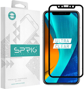 Sprig Edge To Edge Tempered Glass for Apple iPhone 11 Pro, Apple iPhone X, Apple iPhone XS
