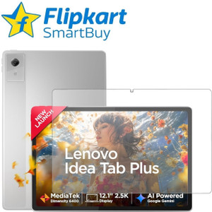 Flipkart SmartBuy Tempered Glass Guard for Lenovo Idea Tab Plus 12.1 Tablet glass Perfect Fit