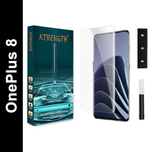 XTRENGTH Tempered Glass Guard for OnePlus 8