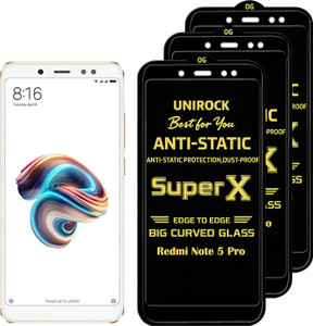 Unirock Tempered Glass Guard for Mi Redmi Note 5 Pro