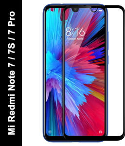 Flipkart SmartBuy Edge To Edge Tempered Glass for Mi Redmi Note 7, Mi Redmi Note 7 Pro, Mi Redmi Note 7S