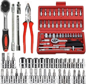 HENGLOBE 46 in 1 SCREWDRIVER AND TOOLKIT SET Combination Screwdriver Set (Pack of 1) Combination Screwdriver Set