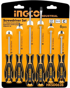 INGCO 6 Pcs. Combination Screwdriver Set - Image 2