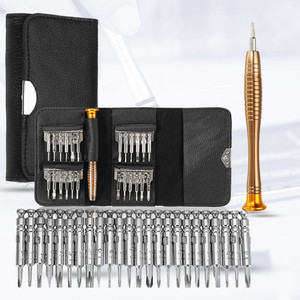 Hillgrove SCS Precision 25--in--1 Portable Pocket Screw driver Mobile Repairing Tools Kit for Phone/Laptop/PC/Glasses/Computer सूक्ष्मता स्क्रूड्राइवर सेट