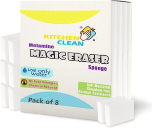 MiBi Melamine Stain Remover Magic Eraser Chemical Free Multipurpose Scrub Sponge