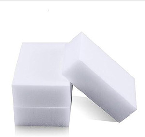 ShopiMoz Pack Of 3 Pcs Multipurpose Magic Eraser Sponge Kitchen Cleaner Scrub Pad Scrub Sponge
