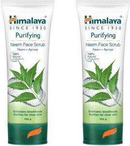 HIMALAYA Neem Face Scrub 100G Pack OF 2 Scrub
