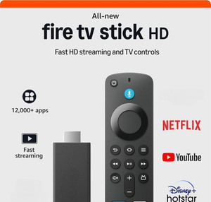 Firetv Stick HD (newest model), Voice Remote Media Streaming Device