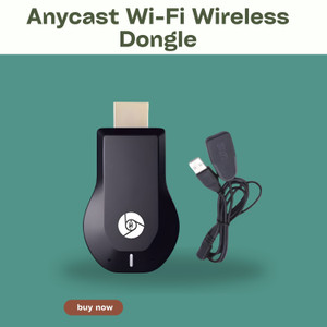 FRONY AnyCast Wi-Fi Wireless Display Dongle Wireless Tv device by amazon primeR204 Media Streaming Device