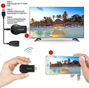 FRONY CXX_432T Chromecast WiFi HDMI Dongle & Wireless Display for TV Media Streaming Device