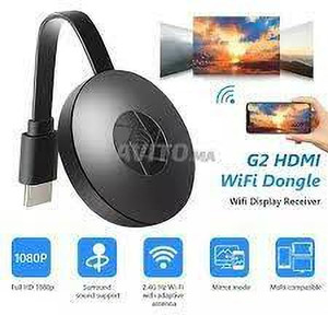 Clairbell TUS_142P Chrome cast WiFi HDMI Dongle & Wireless Display for TV Media Streaming Device
