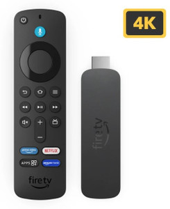 ऐमज़ॉन All-new Fire TV Stick 4K streaming device (newest model) मीडिया स्ट्रीमिंग डिवाइस