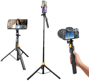DIGITEK DTR-555 SS 5.57ft Foldable Tripod Selfie Stick - Image 6