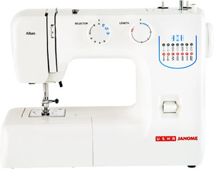 USHA Allure Electric Sewing Machine 13 built-in stitches 550 spm White