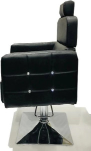 Andia Salon plane chair black colour Styling Chair